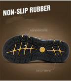 [⏰Nové plážové topánky sú dnes za polovičnú cenu po obmedzenú dobu!] Vyrobené z vysoko kvalitnej hovädzej kože, pohodlné a priedušné, zmierňujú únavu nôh. Najlepšie topánky na leto