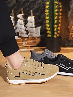 (🔥Περιορισμένης διάρκειας προσφορά 50% - μην το χάσετε!) - Κατασκευασμένα στην Ιταλία, μαλακά, άνετα, πολυτελή ορθοπεδικά παπούτσια από βουρτσισμένο δέρμα (υποστηρικτικά - ανακουφίζουν από τον πόνο των ποδιών)