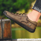 🎉Περιορισμένης διάρκειας εκπτώσεις - 50% έκπτωση, μόνο σήμερα - Μην το χάσετε✅ - Ανδρικά ορθοπεδικά παπούτσια από αυστραλιανό δέρμα μοσχαριού 👞Άνετο περπάτημα και ανακούφιση από τον πόνο✅