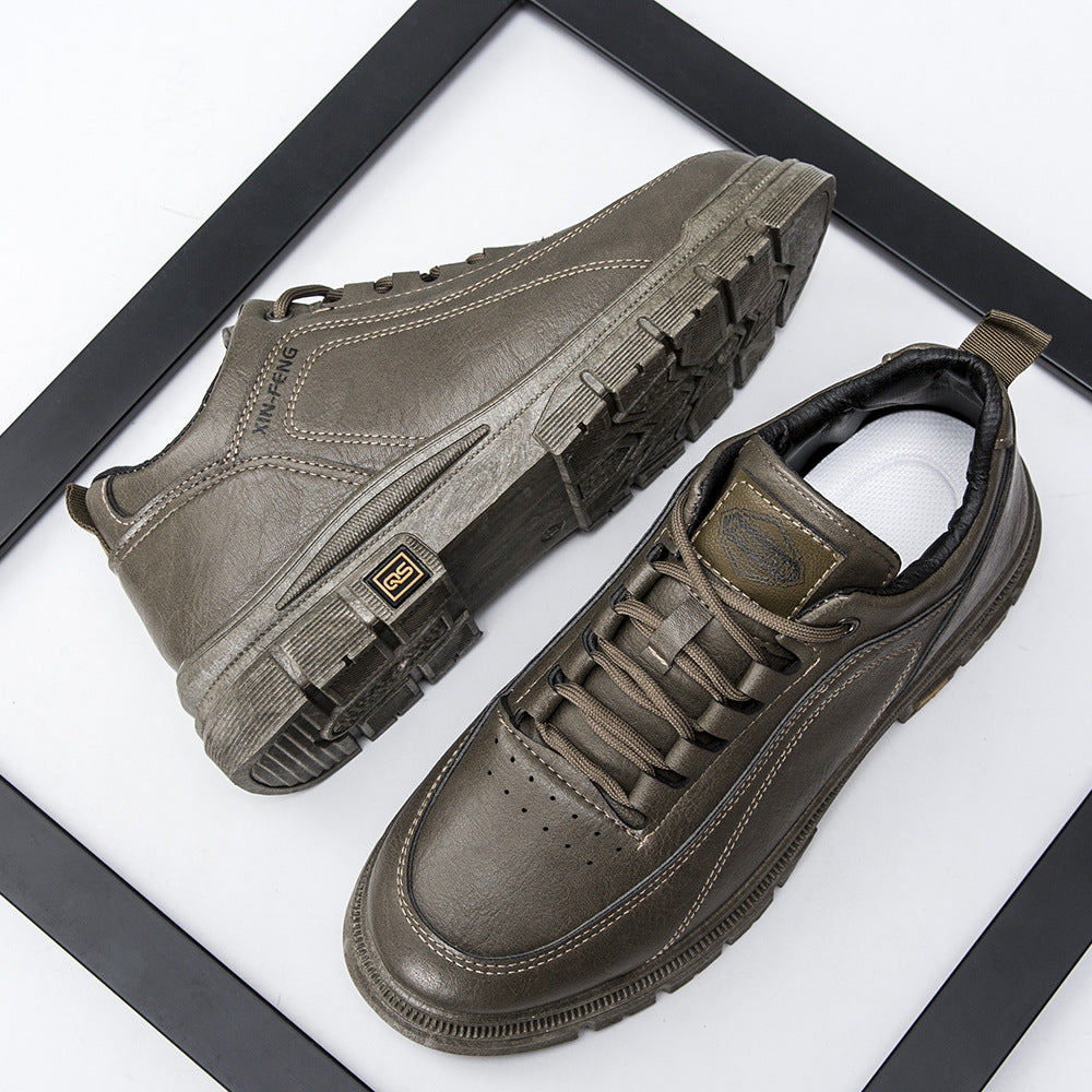 ⏰50% έκπτωση σήμερα✅ Δερμάτινα παπούτσια υψηλής ποιότητας 👞Άνετο περπάτημα όλη μέρα