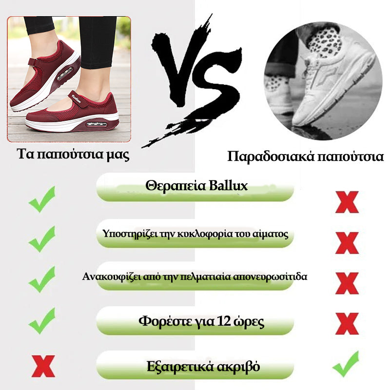 [🎁Σήμερα έκπτωση 50%, μην χάσετε δωρεάν ορθοπεδικές κάλτσες] Εργονομικά σχεδιασμένα ορθοπεδικά παπούτσια με αερόστρωμα που ανακουφίζουν εύκολα από τον πόνο στα πόδια 👞Δεν χρειάζεται να δένετε κορδόνια, εύκολα στη χρήση και στη χρήση