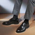 🎁Σήμερα 50% έκπτωση✅Δερμάτινα παπούτσια υψηλής ποιότητας - Ανακουφίζουν από τον πόνο στις αρθρώσεις 👞 Άνετο περπάτημα