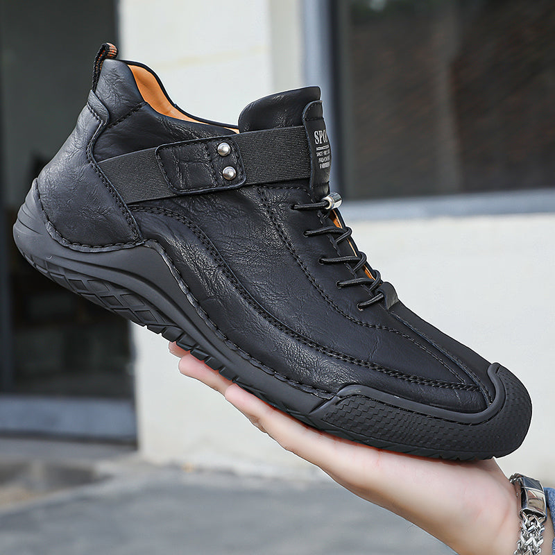 ⏰50% έκπτωση! Black Friday! 🐂Δερμάτινα παπούτσια υψηλής ποιότητας για την ανακούφιση από τον πόνο των ποδιών σας!