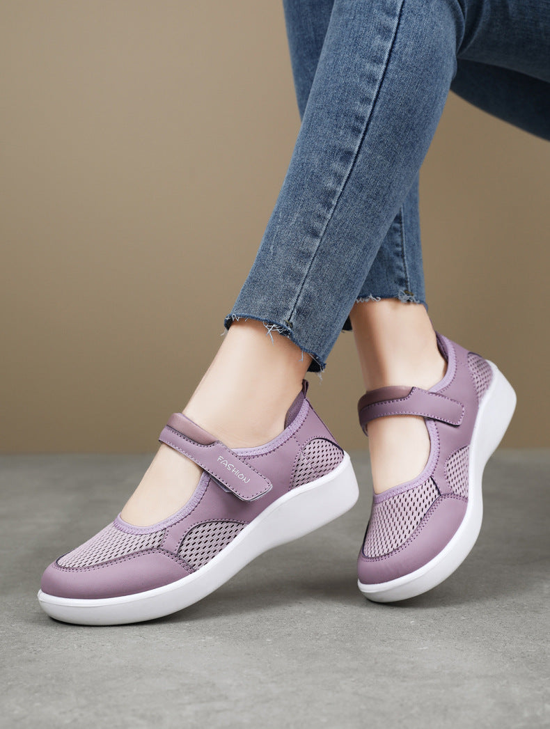 Γυναικεία παπούτσια για περπάτημα, άνετα και slip-on