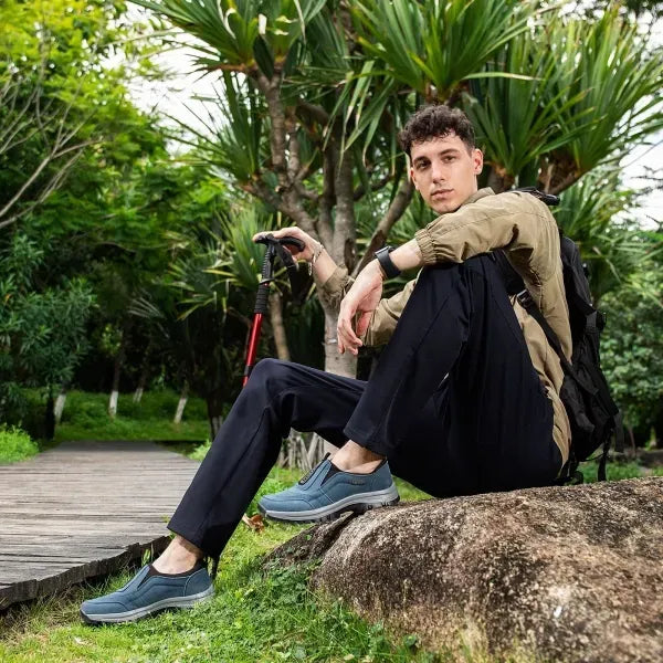 【🔥Σήμερα στη μισή τιμή - μην το χάσετε】 Εργονομικά σχεδιασμένα ορθοπεδικά παπούτσια - σχεδιασμός στήριξης καμάρας 👞Απαλλαγείτε εύκολα από τον πόνο στα πόδια