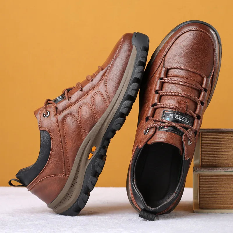 🔥50% έκπτωση σήμερα - μην το χάσετε👞Εργονομικά σχεδιασμένα αδιάβροχα ορθοπεδικά παπούτσια - απαλλαγείτε εύκολα από τον πόνο στα πόδια👞