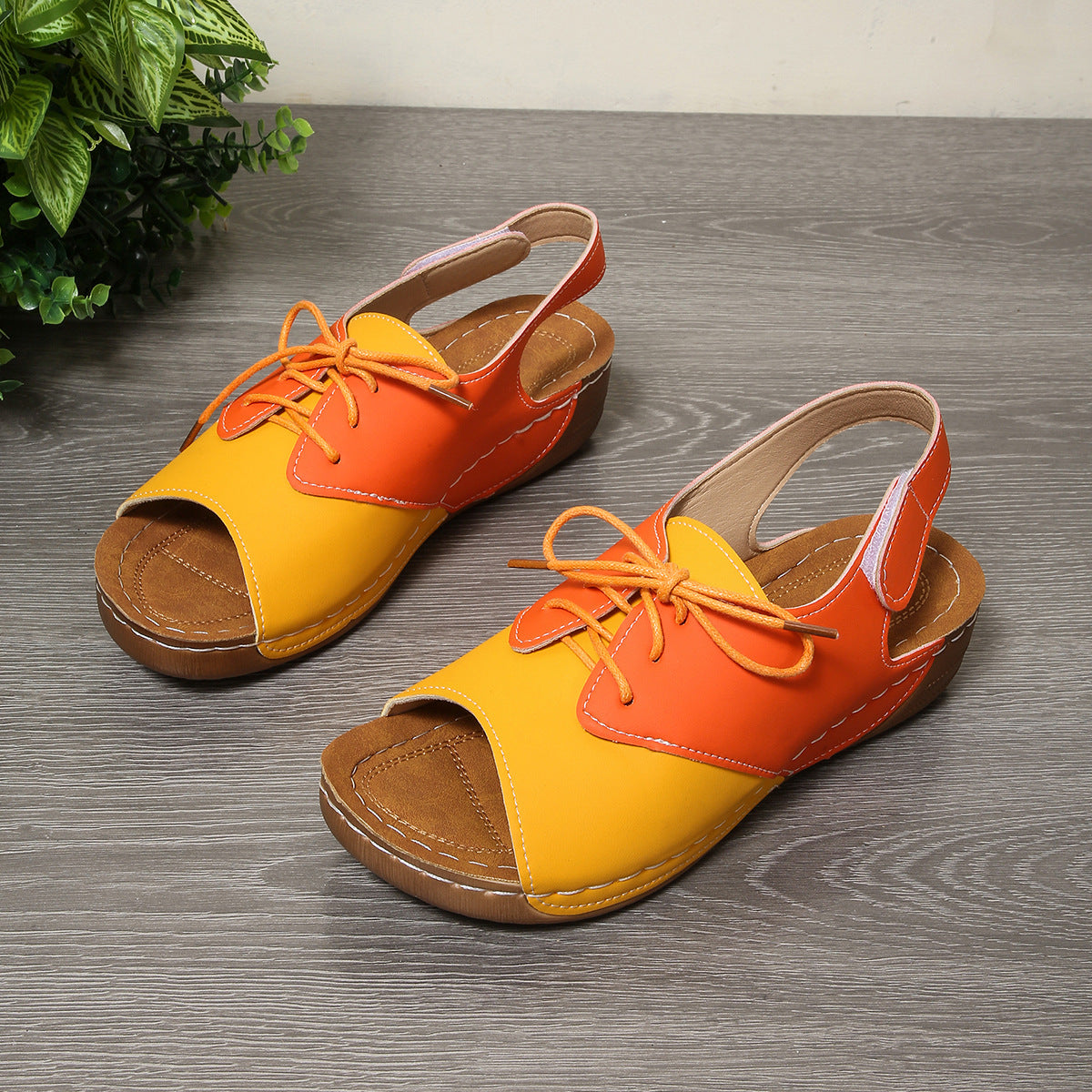 【⏰Νέα καλοκαιρινά σανδάλια! Μισή τιμή για περιορισμένο χρονικό διάστημα, λήγει σήμερα! 】Εργονομικά σχεδιασμένα σανδάλια: Ανακουφίζουν εύκολα από τον πόνο των ποδιών.