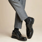 🎁Σήμερα 50% έκπτωση✅Δερμάτινα παπούτσια υψηλής ποιότητας - Ανακουφίζουν από τον πόνο στις αρθρώσεις 👞 Άνετο περπάτημα