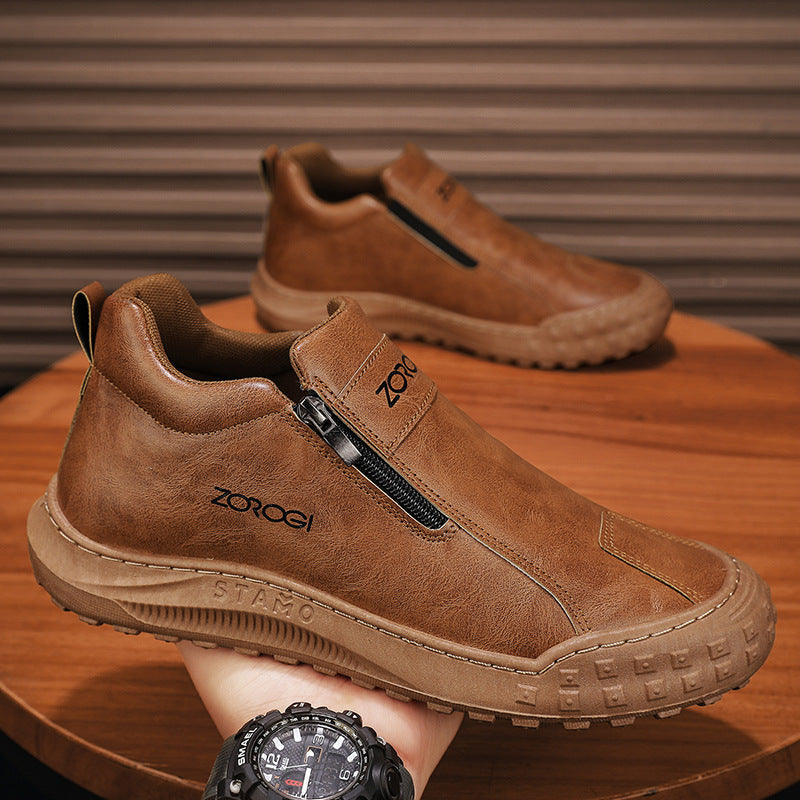 ⏰50% έκπτωση μόνο για σήμερα 👞 Κατασκευασμένο από δέρμα αγελάδας υψηλής ποιότητας, άνετο στο περπάτημα όλη μέρα