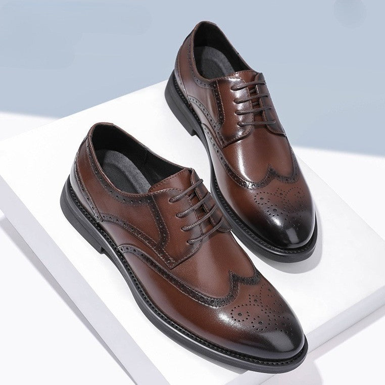【🎁Σήμερα 50% έκπτωση】Δερμάτινα παπούτσια υψηλής ποιότητας - Ανακουφίζουν από τον πόνο στις αρθρώσεις 👞 Άνετο περπάτημα