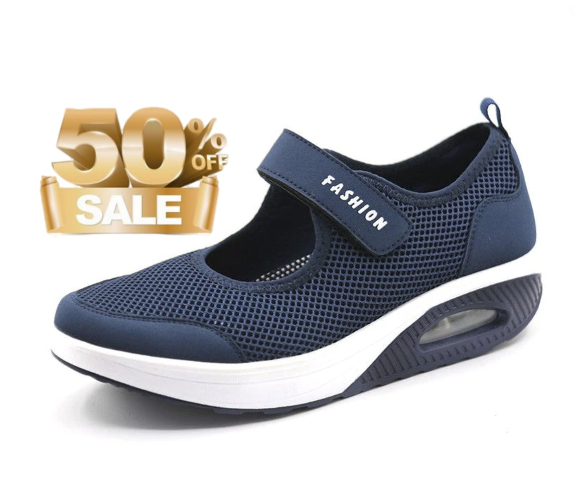 [🎁Σήμερα έκπτωση 50%, μην χάσετε δωρεάν ορθοπεδικές κάλτσες] Εργονομικά σχεδιασμένα ορθοπεδικά παπούτσια με αερόστρωμα που ανακουφίζουν εύκολα από τον πόνο στα πόδια 👞Δεν χρειάζεται να δένετε κορδόνια, εύκολα στη χρήση και στη χρήση