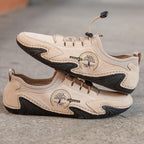 [🔥60% έκπτωση για περιορισμένο χρονικό διάστημα, μην το χάσετε🔥] Κομψά και άνετα χειροποίητα ιταλικά δερμάτινα παπούτσια ✅στήριξη καμάρας, ευκολότερο περπάτημα