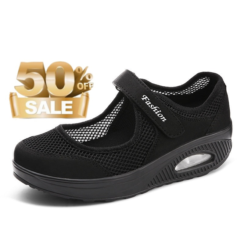 [🎁Σήμερα έκπτωση 50%, μην χάσετε δωρεάν ορθοπεδικές κάλτσες] Εργονομικά σχεδιασμένα ορθοπεδικά παπούτσια με αερόστρωμα που ανακουφίζουν εύκολα από τον πόνο στα πόδια 👞Δεν χρειάζεται να δένετε κορδόνια, εύκολα στη χρήση και στη χρήση