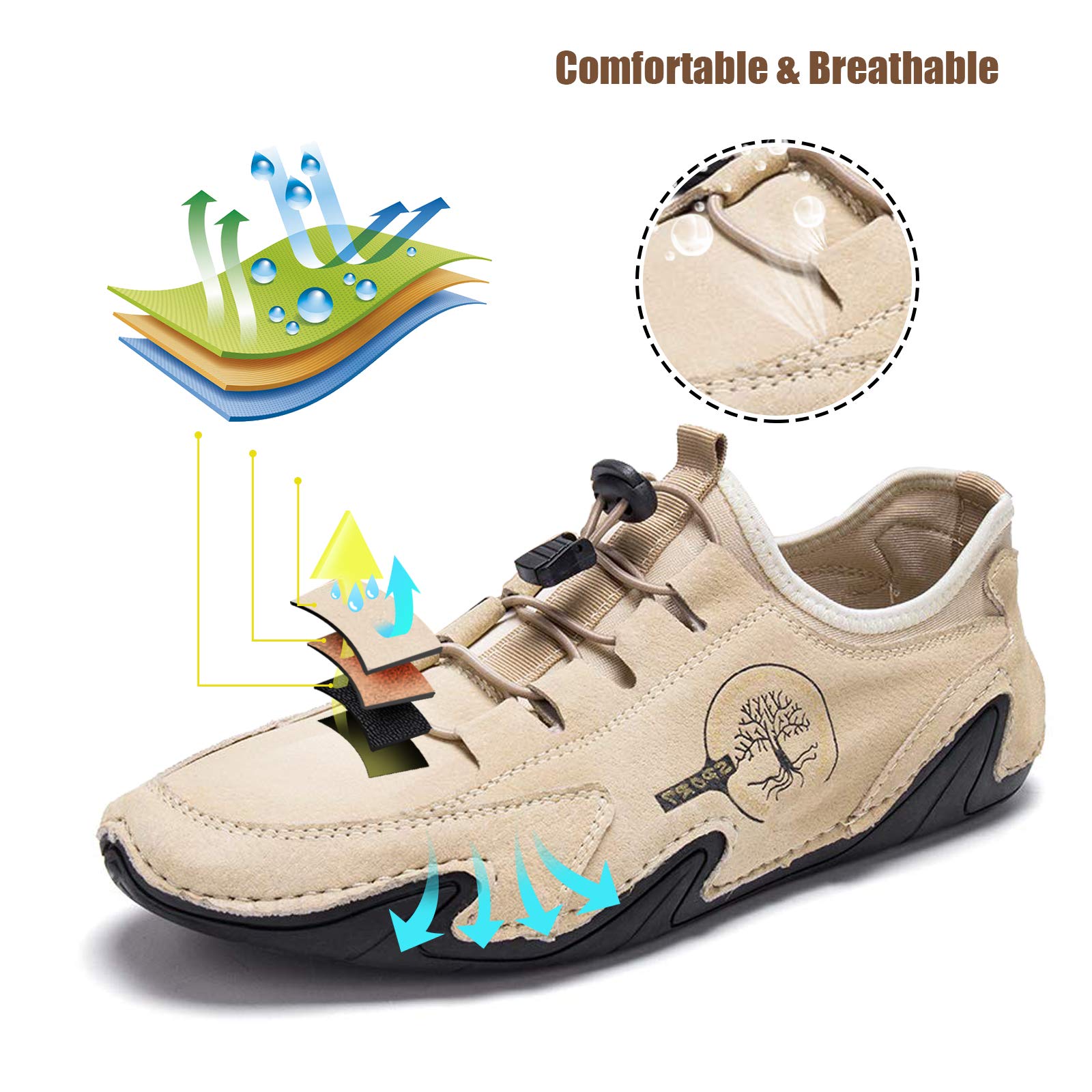 [🔥60% έκπτωση για περιορισμένο χρονικό διάστημα, μην το χάσετε🔥] Κομψά και άνετα χειροποίητα ιταλικά δερμάτινα παπούτσια ✅στήριξη καμάρας, ευκολότερο περπάτημα