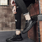 ⏰50% έκπτωση μόνο για σήμερα 👞 Κατασκευασμένο από δέρμα αγελάδας υψηλής ποιότητας, άνετο στο περπάτημα όλη μέρα