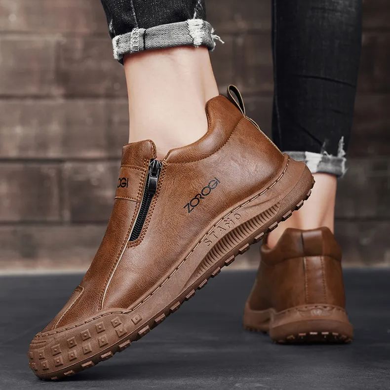 ⏰50% έκπτωση μόνο για σήμερα 👞 Κατασκευασμένο από δέρμα αγελάδας υψηλής ποιότητας, άνετο στο περπάτημα όλη μέρα