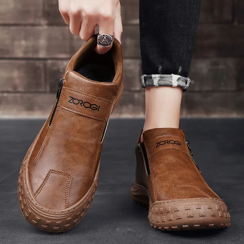 ⏰50% έκπτωση μόνο για σήμερα 👞 Κατασκευασμένο από δέρμα αγελάδας υψηλής ποιότητας, άνετο στο περπάτημα όλη μέρα