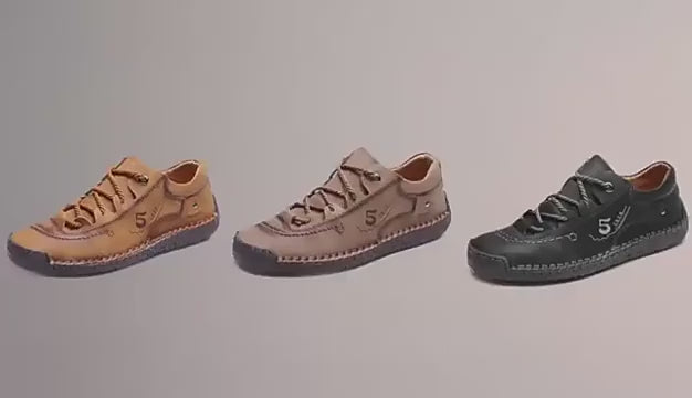 🎉Περιορισμένης διάρκειας εκπτώσεις - 50% έκπτωση, μόνο σήμερα - Μην το χάσετε✅ - Ανδρικά ορθοπεδικά παπούτσια από αυστραλιανό δέρμα μοσχαριού 👞Άνετο περπάτημα και ανακούφιση από τον πόνο✅